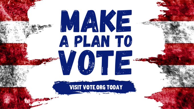 Make a plan to vote